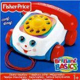 Fisher Price Brilliant Basics Pull Along Chatter Phone