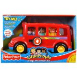 xs-toys Fisher Price Little People Beeps The Musical School Bus