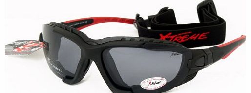 Xtreme Plus Xtreme 2in1 Polarized Sunglasses / Goggles for Kayaking, Canoeing, Snow Boarding, Cycling ... Foam Padding   Free Polarized Test