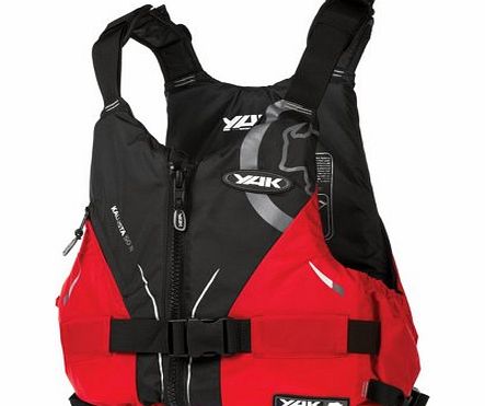 Yak Kallista Legacy Buoyancy Aid in Black/Red 2351 Size-- - Medium/Large