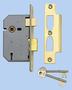 Yale 3 LEVER BRASS 63MM SASH LOCK