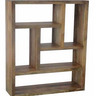 Solid Wood 6 Hole Bookcase