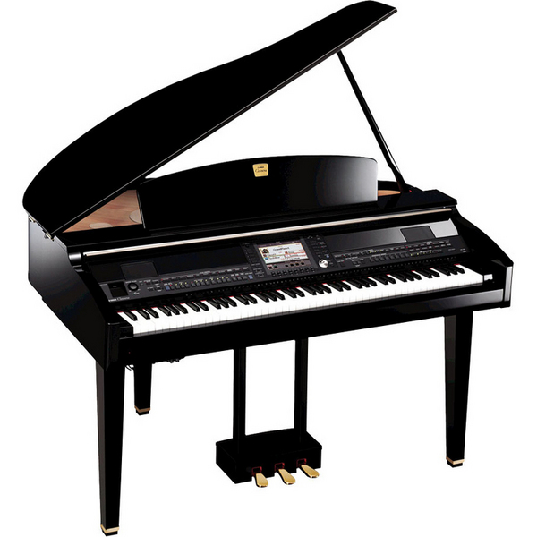Clavinova CVP409 Mini Grand Piano Ebony