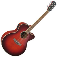 Yamaha CPX500II Electro Acoustic Guitar Red