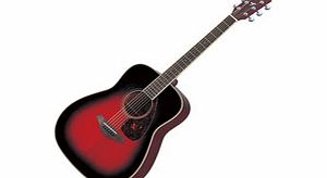 Yamaha FG720S Acoustic Guitar Dusk Sun Red