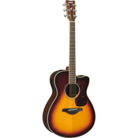Yamaha FSX730S Electro Acoustic Guitar Brown