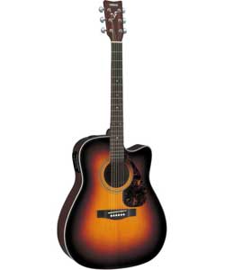 Yamaha FX370 Full Size Eletro-Acoustic Guitar -