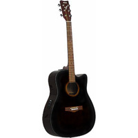 FX370C Electro Acoustic Guitar Black
