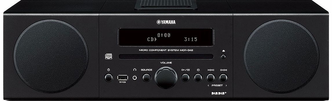 Yamaha MCR042-BLACK Hifi Systems