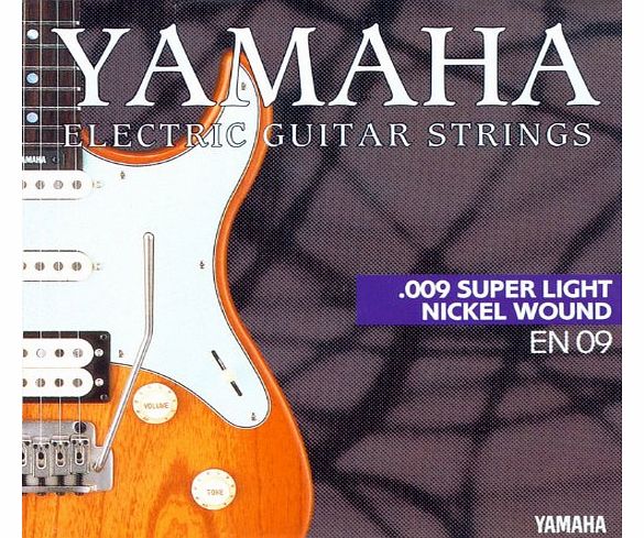Yamaha Music Europe Yamaha EN 09 Set of Electric Guitar Strings - Super-Light