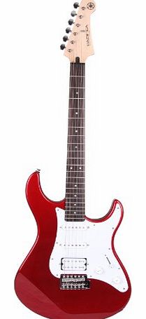 Pacifica 012 Full Size Electric Guitar - Red Metallic