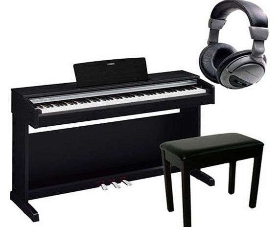 Yamaha YDP142 Digital Piano Package in Black