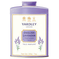 English Lavender 200g Tinned Talcum Powder