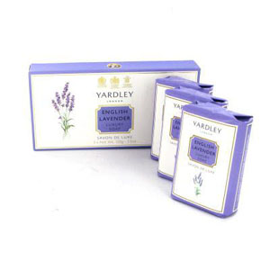 Yardley English Lavender Soap Trio 300g