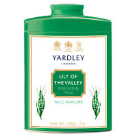 Lily of the Valley 200g Tinned Talcum Powder