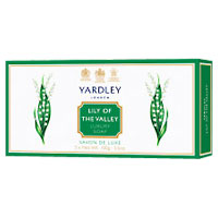 Yardley Lily of the Valley Triple Pack Soaps 100gm