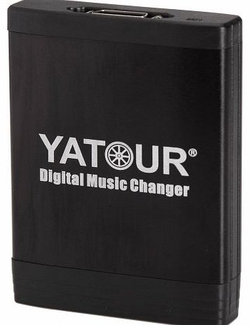 Yatour Car Digital Music Changer USB SD MP3   Bluetooth (Optional) For Aftermarket JVC Radio