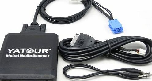 Yatour M07 Car CD Digital Music changer Connector USB SD AUX IPOD/IPHONE MP3 Input interface Bluetooth hand