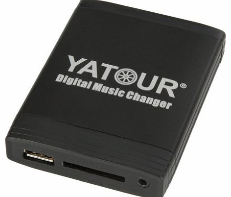 Yatour  Car Digital Music CD Changer MP3 USB SD CDC Connector for VW Volkswagen Golf Polo Passat Jetta Touran Touareg /SKODA Octavia Fabia/AUDI A3 A4 TT 12 pin