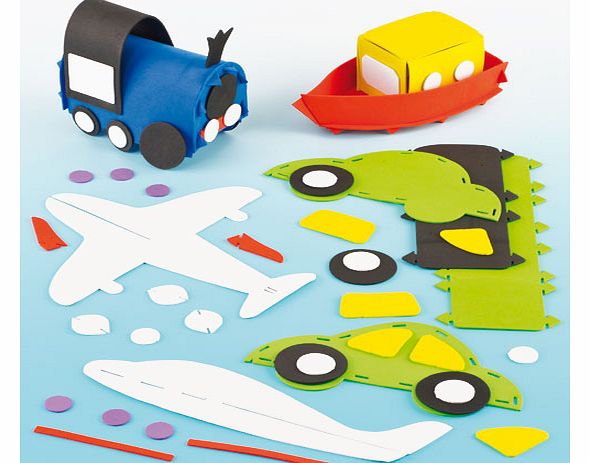 3D Vehicle Kits - Pack of 4