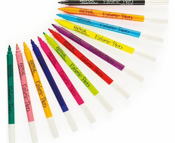 Berol Fabric Pens - Pack of 12