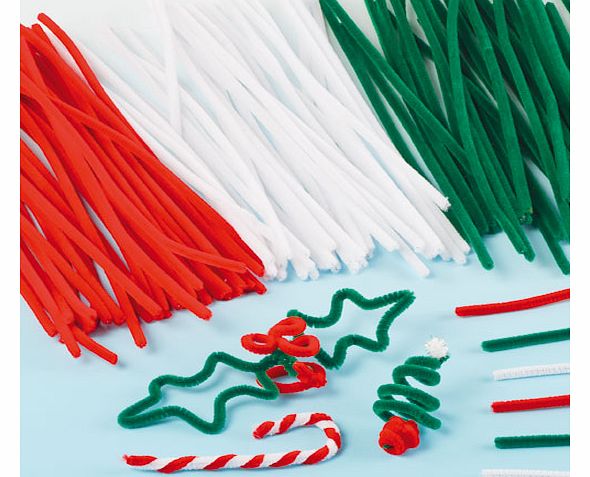 Christmas Pipe Cleaner Value Pack - Pack of 120
