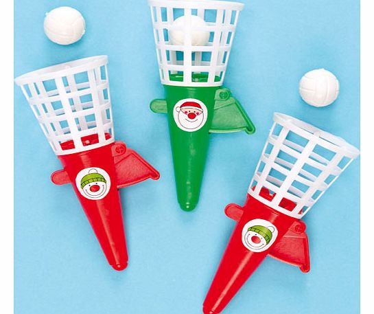 Christmas Pop  Catch Games - Pack of 6