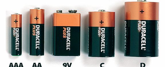 Duracell Plus Batteries - Pack of 2
