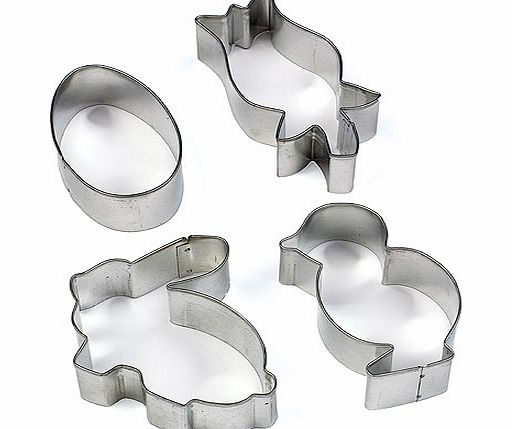 Easter Cookie Cutter Set - Set of 4