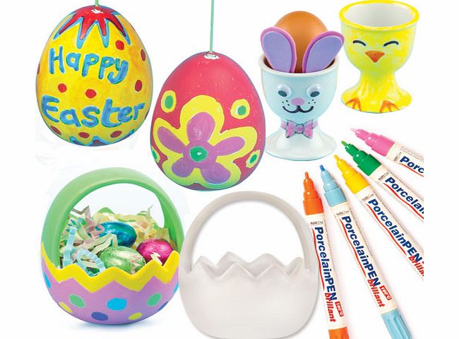 Easter Porcelain Painting Pack - Each