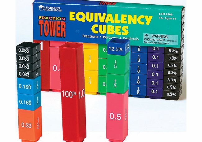 Equivalency Tower Cube Set - Set of 51