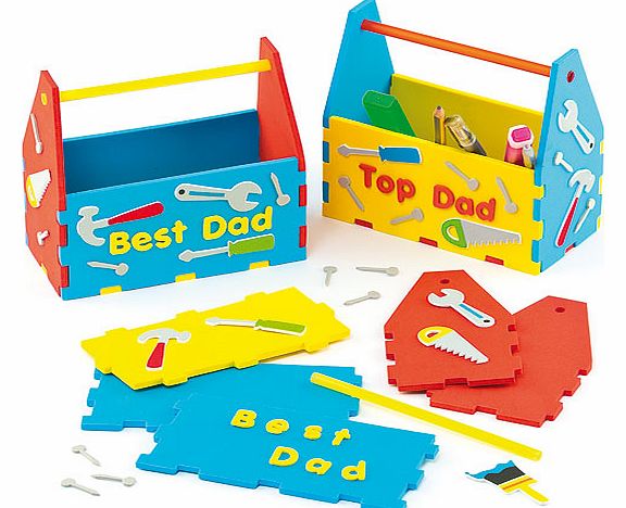 Fathers Day Toolbox Desk Tidy Kits - Pack of 2