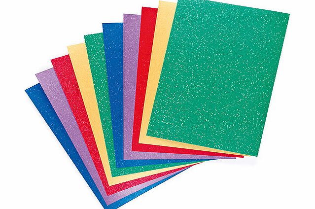 Glitter Card Pack - Pack of 15