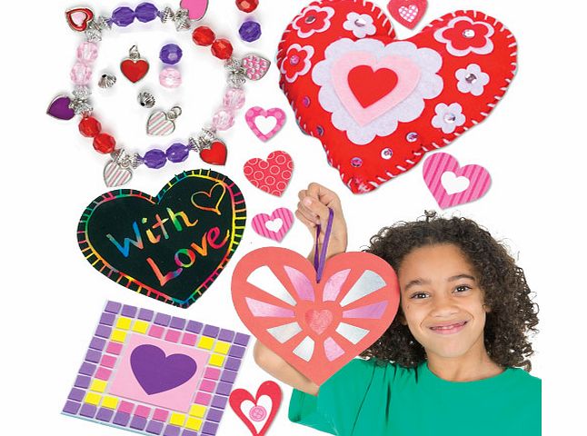Hearts Craft Pack - Each