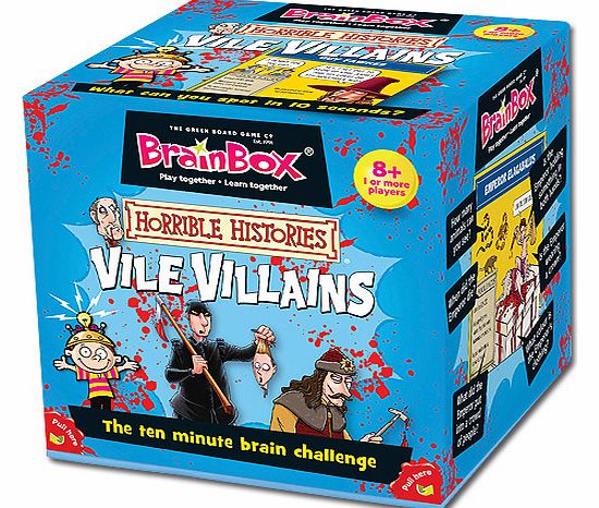 Horrible Histories Vile Villains BrainBox - Each