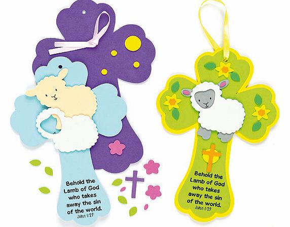 Lamb of God Hanging Decorations - Pack of 2