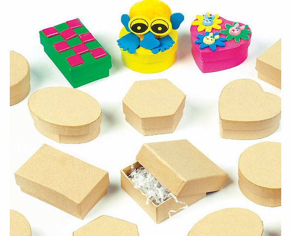 Mini Craft Boxes - Pack of 12