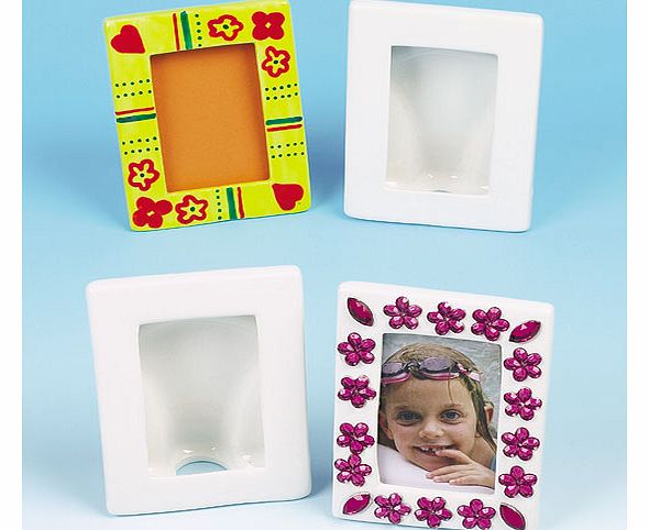 Mini Porcelain Photo Frames - Box of 6