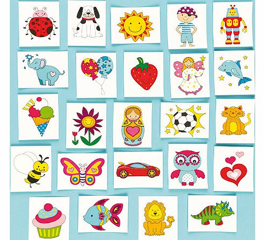 Novelty Tattoos - Pack of 24