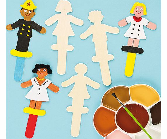 Wooden People - Pack of 12
