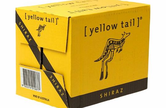 Yellow Tail Shiraz 18.75cl Red Wine Miniature - 12 Pack