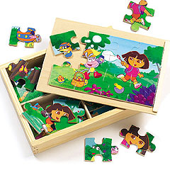 Dora the Explorer Wooden Jigsaws