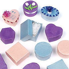 Pearlised Craft Boxes
