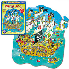 yellowmoon Pirate Ship Puzzle