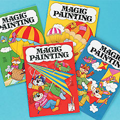 Pocket Magic Paint Books