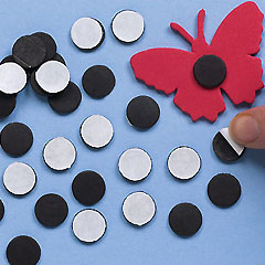 Self-Adhesive Magnetic Discs