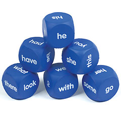 Sight Word Cubes