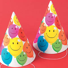 yellowmoon Smiley - Party Hats