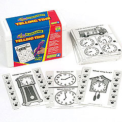 Tell The Time Flash Cards