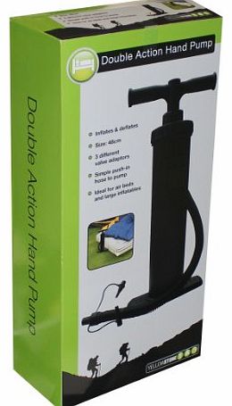 Yellowstone Double Action Pump - Black, 4 Litre